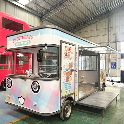 電動カート モバイル スナック パン 食品 トラック