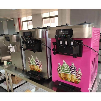 快速冷凍 3味 商用アイスクリーム機 前冷却 保持 フレッシュシステム