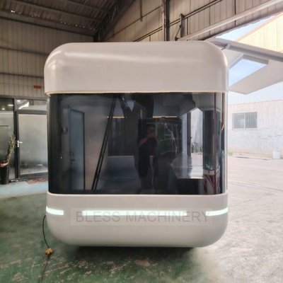 フィールドメンテナンスのサービス付きの屋外ファストフードトラック ピザタコ キャテリングトレーラー