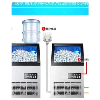 空気または水冷却 広東フェアで氷のキューブ生産のためのヒコン氷を作る機械