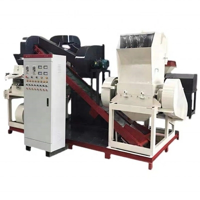 3500KG 重量 銅線/ケーブル粒化機 99.99% リサイクル比保証