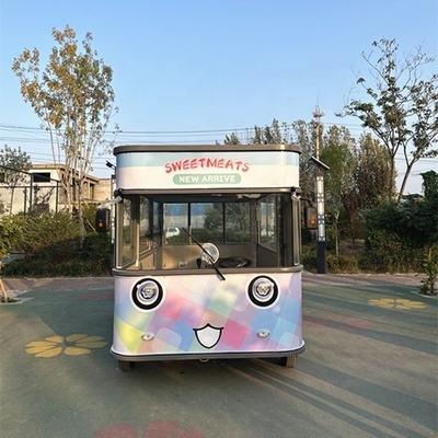 外食キオスクカート L420.00cm*W180.00cm*H230.00cm 寸法とCE承認