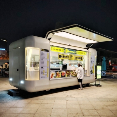 長期使用寿命 スーパーパフォーマンス CE 認証 スナック食品用のカスタマイズされた食品トレーラー