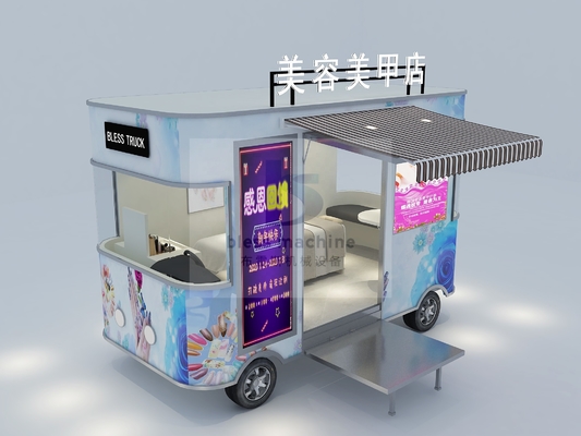 移動式理髪店 85km 長距離と L420.00cm*W180.00cm*H230.00cmサイズ