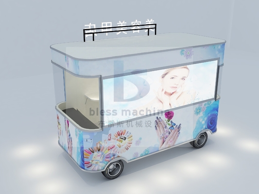 移動式理髪店 85km 長距離と L420.00cm*W180.00cm*H230.00cmサイズ