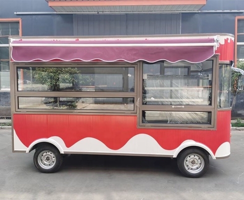110V/220V ストレージ ファストフード トラック アフリカ市場 3000*2100*2500MM