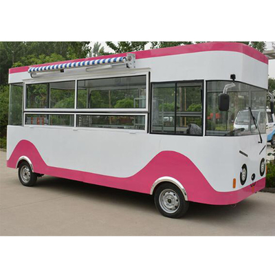 旅行 カンピング 冷たい飲み物のための第一級電気ストリートアイスクリーム 飲食車