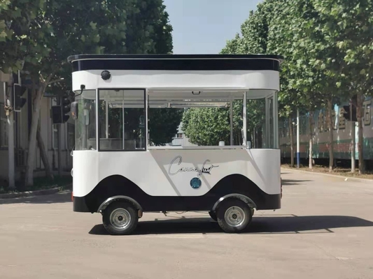 現地整備・修理サービス レッド・ヴィンテージ アイスクリーム スナックカー Bbq モバイルフードトラック