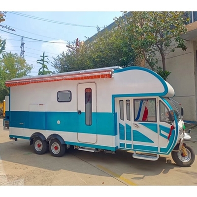 スナックフード 建設設備 2500w-5000w 引き寄せられる食品トレーラー / トゥック・トゥック 食品カート