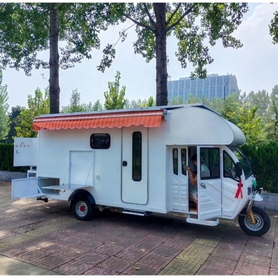 スナックフード 建設設備 2500w-5000w 引き寄せられる食品トレーラー / トゥック・トゥック 食品カート
