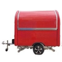 1000KG モバイルカフェ アイスクリーム バン トラック フードカート BBQ フードトラック 譲渡トレーラー キッチン フードトラック 販売 カリフォルニア 簡単