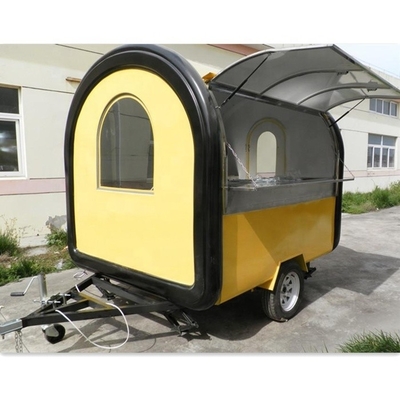 1000KG モバイルカフェ アイスクリーム バン トラック フードカート BBQ フードトラック 譲渡トレーラー キッチン フードトラック 販売 カリフォルニア 簡単