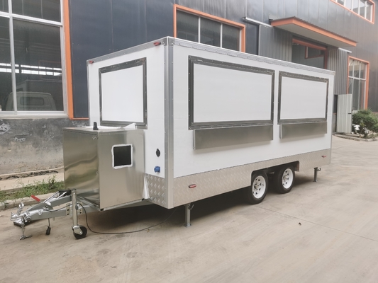移動ピザカートトレーラーのための食品車 3000*2100*2500MM 個別化