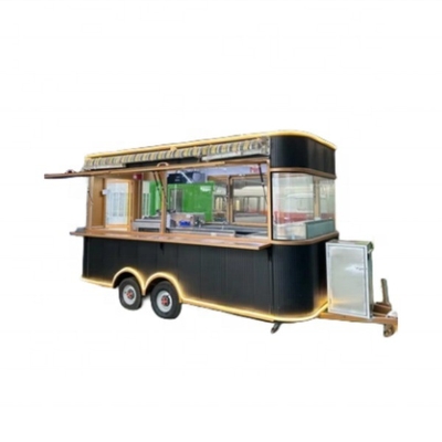 電気システム 提供 スタッドトラック Bbq モバイル キッチン トレーラー ステンレス 鋼
