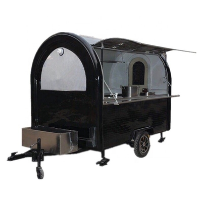 ワイナリー建設工事用の移動式不鋼ホットドッグカート/コンセッショントレーラー