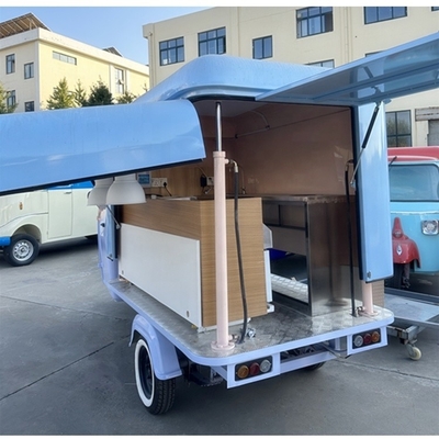 カスタマイズされた設備 現代の食品 クレープ トレーラー 最安値 35km-75km/h スピード