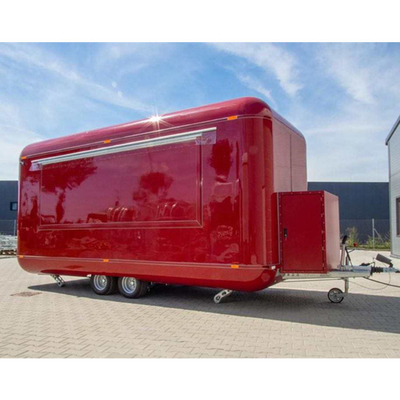 35km-75km/h スピード CE認証されたエアストリーム食品トレーラー