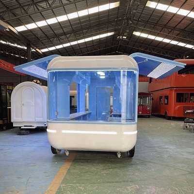 1000KG モバイル スナック 食品 トラック ガス ファーストフード カート トレーラー キッチン 製造工場
