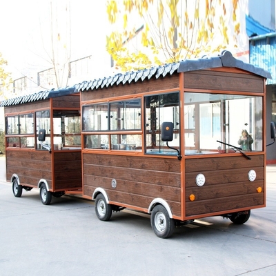 L420cm*W180cm*H230cm 600kg シルバーモバイルフードトレーラー 220V/380V