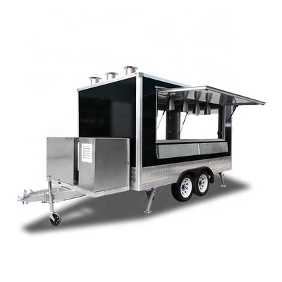 モバイルバーコーヒーカート モバイルフードトラック 完全装備 BBQ コンセッショントレーラー