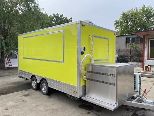 モバイルバーコーヒーカート モバイルフードトラック 完全装備 BBQ コンセッショントレーラー