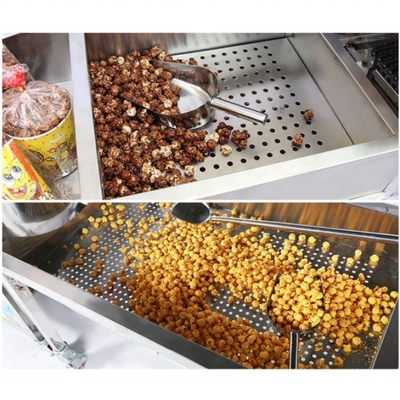 貿易保証 ステンレス鋼 ポップコーン機 快速で美味しいスナック生産