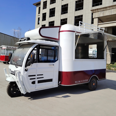2023年 多目的モバイルの電気・ファーストフード・トライサイクルのペディキャブ