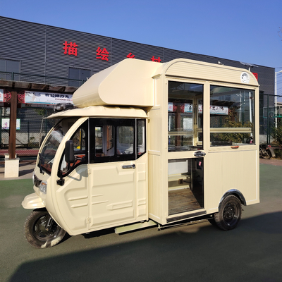モバイル・ファストフード・飲み物・スナック販売用の多機能3.0kW電動三輪車
