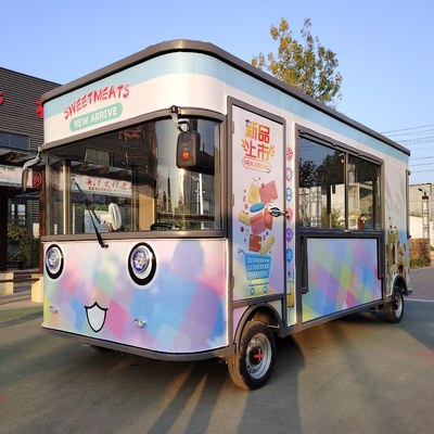 鉄鋼製 電気型 モバイル スナック トレーラー