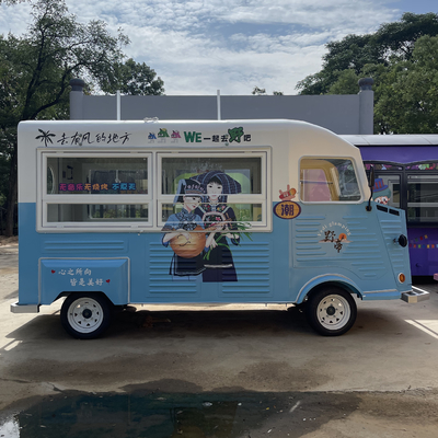 多目的電気モバイルバン ファーストフード スナック 飲食 コーヒー トラック トレーラーカート