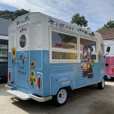 多目的電気モバイルバン ファーストフード スナック 飲食 コーヒー トラック トレーラーカート