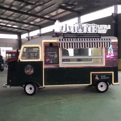 スナックフード 2023 多用途 電動モバイルバン ファーストフード 飲食 コーヒー トラック トレーラーカート