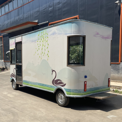 電動 移動 商品 小売 花 植物 ボンサイ ショップ トラック トレーラー ワイン屋
