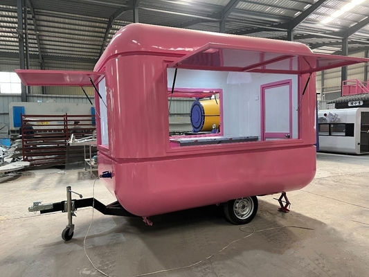Wecare Food バン 自動車 食品カート メーカー 完全装備 モバイル コンセッション トレーラー