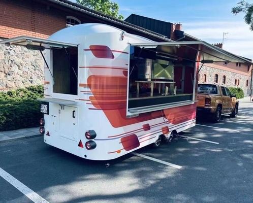 Wecare Food バン 自動車 食品カート メーカー 完全装備 モバイル コンセッション トレーラー