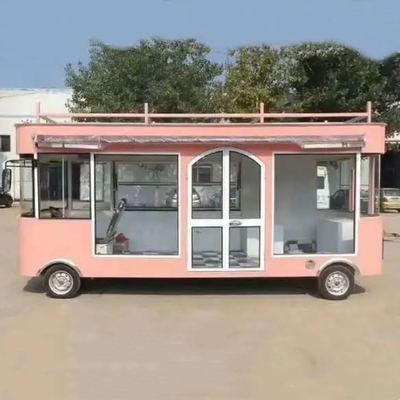 3.0kw カスタマイズされた電動モバイルヘアカットサロン トレーラー