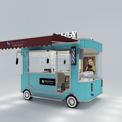 電動モバイル ヘアカットサロン 理髪店 スタイルのデザイン バン トラック トレーラーカート 2023年