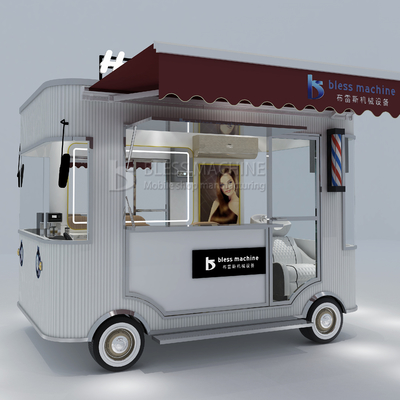 電動モバイル 髪型サロン 理髪店 スタイルのデザイン バン トラック トレーラーカート 2023 アウトレット