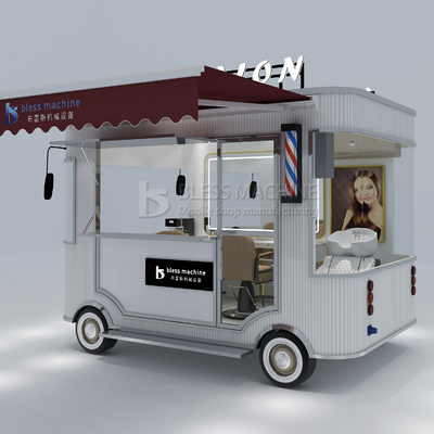 電動モバイル 髪型サロン 理髪店 スタイルのデザイン バン トラック トレーラーカート 2023 アウトレット