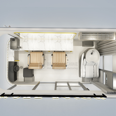 2023 電動モバイル 髪型サロン 理髪店 スタイルのデザイン バン トラック トレーラーカート