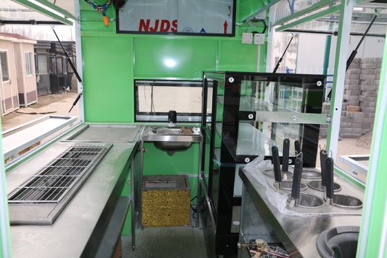 オーダーメイド 1.5KW-4.5kw 三輪電気スクーター 食品カート トゥック トゥック モバイル キッチン 三輪車