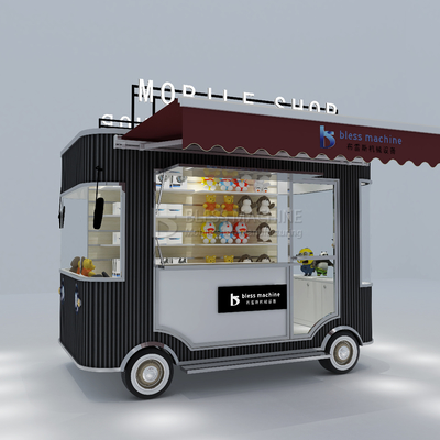 2023 電動 移動 商品 食料品 手工 美術品 ショップ バン トラック トレーラー 旅館用