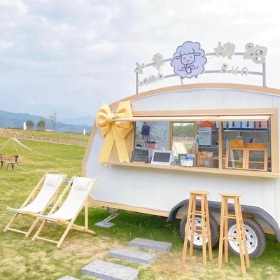 モダンデザインの用品 食料車トレーラー 1.5KW-4.5KW パワー