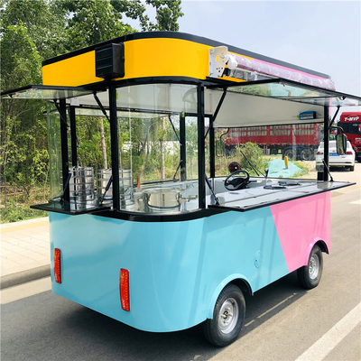 外力モーター 食品トラック バン キッチン スクウェアスタイル 電動 アイスクリーム カー 4x2