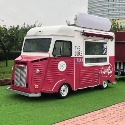 電動ホットドッグカート 四輪 移動式 キッチン アイスクリーム トラック