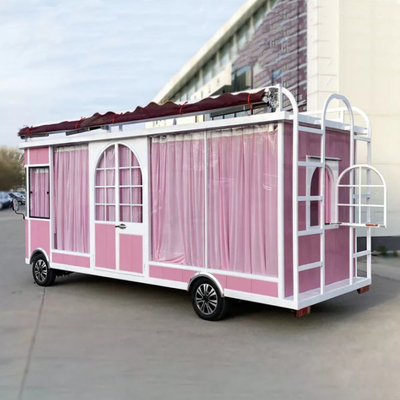 2023 電動モバイル ヘアサロン 理髪店 衣装台 バン トラック トレーラー ブティックカート