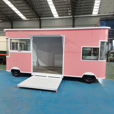 2023 電動 携帯 髪型サロン 理髪店 衣装台 バン トラック トレーラー ブティックカート