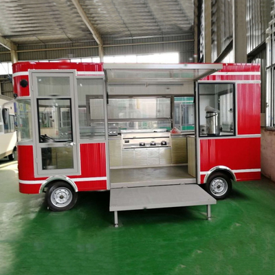 2023 電動 携帯 髪型サロン 理髪店 衣装台 バン トラック トレーラー ブティックカート
