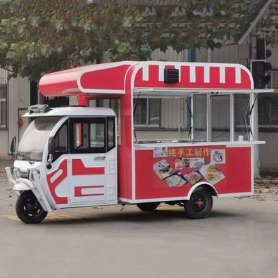 アウトレット 多目的モバイル電気 ファストフード スナック 三輪車 1000kg 容量