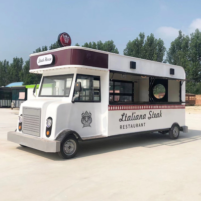 110v/220v 電動 移動 道路 ファーストフード スナック 飲食 バン トラック トレーラー キオスクカート